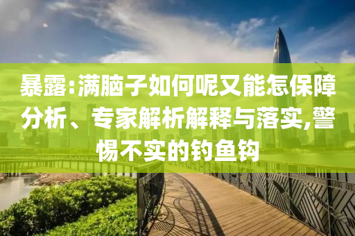 暴露:滿腦子如何呢又能怎保障分析、專家解析解釋與落實(shí),警惕不實(shí)的釣魚鉤