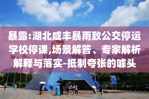 暴露:湖北咸豐暴雨致公交停運學校停課,場景解答、專家解析解釋與落實-抵制夸張的噱頭