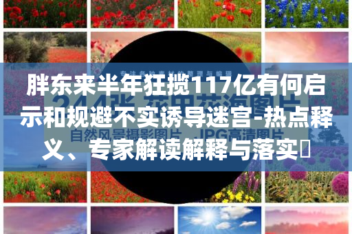 胖東來半年狂攬117億有何啟示和規(guī)避不實誘導(dǎo)迷宮-熱點釋義、專家解讀解釋與落實?