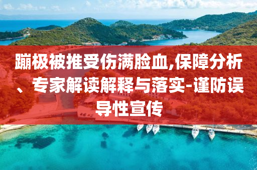 蹦極被推受傷滿臉血,保障分析、專家解讀解釋與落實-謹防誤導性宣傳
