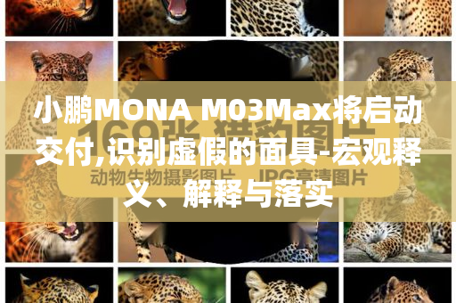 小鵬MONA M03Max將啟動交付,識別虛假的面具-宏觀釋義、解釋與落實