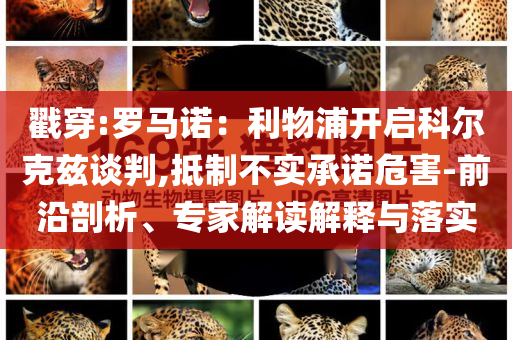 戳穿:羅馬諾：利物浦開啟科爾克茲談判,抵制不實(shí)承諾危害-前沿剖析、專家解讀解釋與落實(shí)