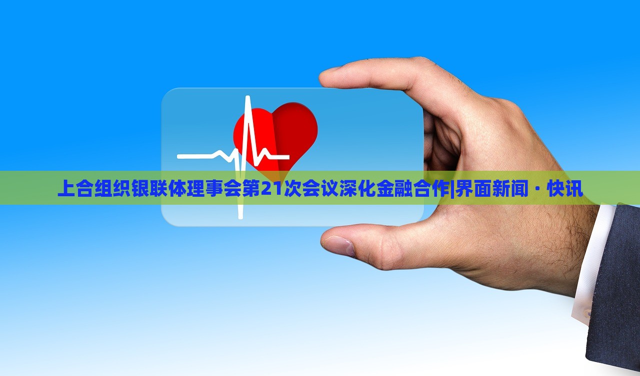 上合組織銀聯(lián)體理事會(huì)第21次會(huì)議深化金融合作|界面新聞 · 快訊