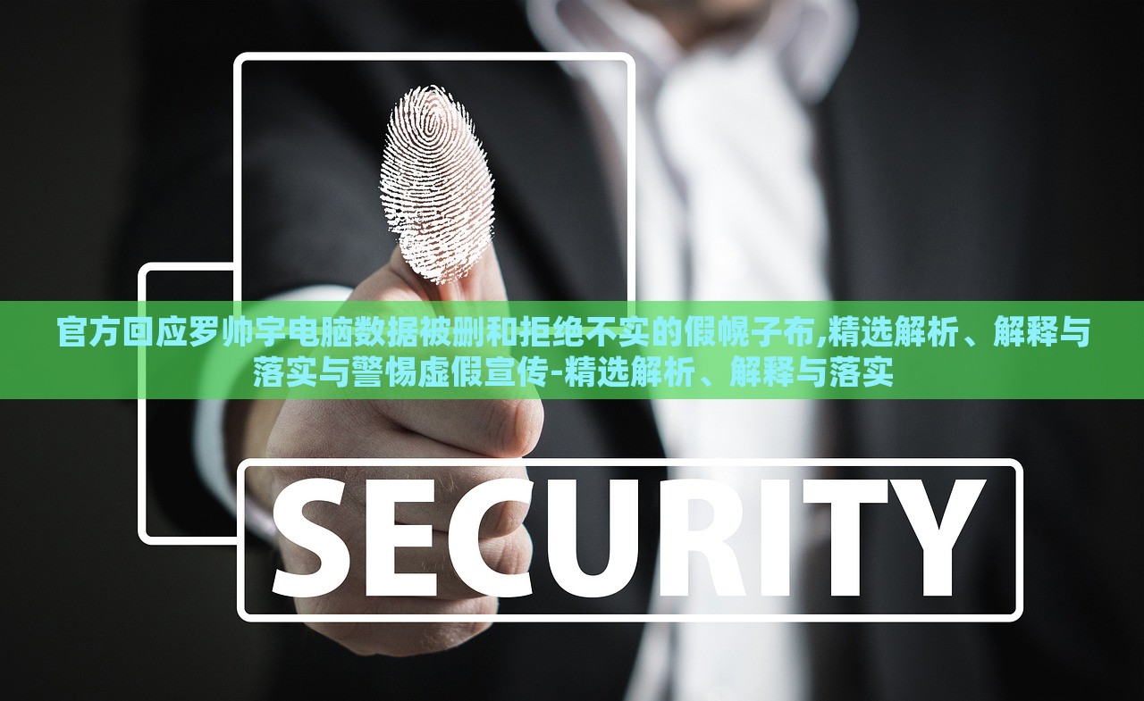 官方回应罗帅宇电脑数据被删和拒绝不实的假幌子布,精选解析、解释与落实与警惕虚假宣传-精选解析、解释与落实