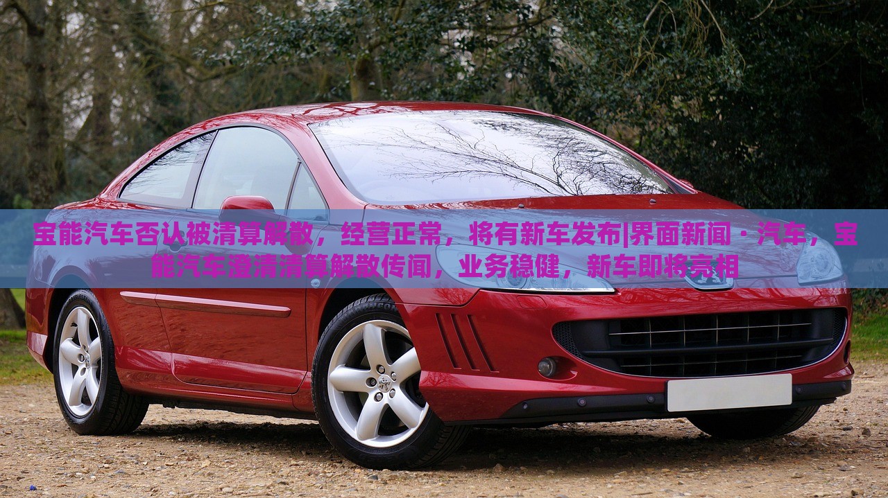 宝能汽车否认被清算解散，经营正常，将有新车发布|界面新闻 · 汽车，宝能汽车澄清清算解散传闻，业务稳健，新车即将亮相